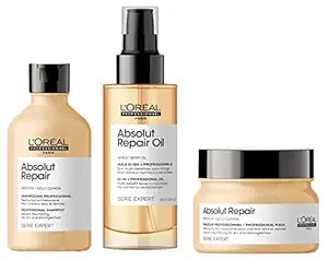 Loreal Professionnel Serie Expert Absolut Repair Oil Leave In Treatment - 90ml - For Dry And Damaged Hair