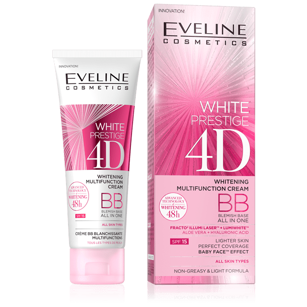 Eveline White Prestige 4D Facial Wash Gel - 200ml