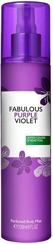 Benetton Fabulous Purple Violet Body Mist 236Ml